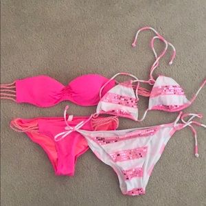 VS pink bikinis